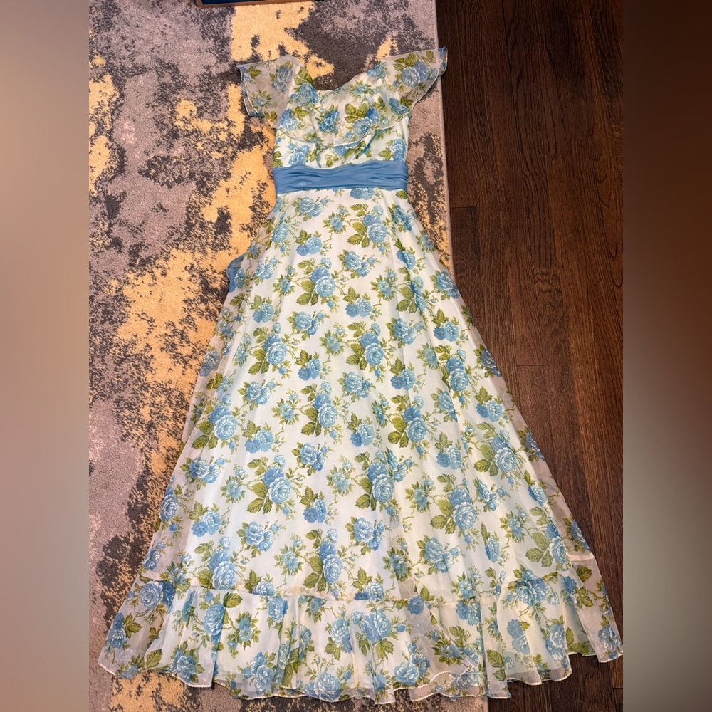Vintage 70s Sylvia Ann women’s XS cottage core dress